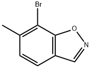 1,2-Benzisoxazole, 7-bromo-6-methyl- Struktur