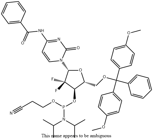 N-苯甲酰基-2-脱氧-5-O-DMT-2,2-二氟胞苷3-CE亚磷酰胺