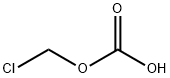 Methanol, 1-chloro-, 1-(hydrogen carbonate) Struktur