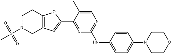 JAK2-IN-4 化学構造式