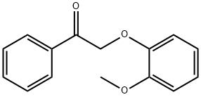フェナシル2-メトキシフェニルエーテル 化学構造式