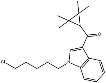 UR-144 N-(5-chloropentyl) analog, 1445577-42-3, 结构式