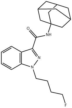 4-fluoro ABUTINACA, 1445580-39-1, 结构式