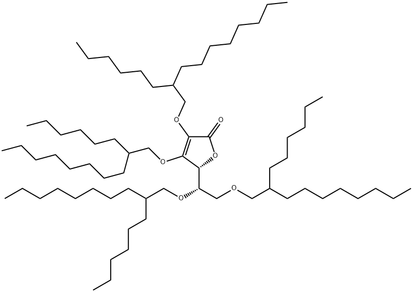 L-Ascorbic acid, 2,3,5,6-tetrakis-O-(2-hexyldecyl)-|四己基癸醇抗坏血酸酯