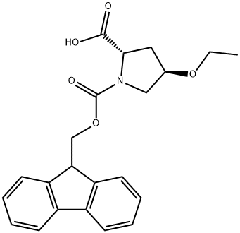 (4R)-1-甲氧羰基-4-乙氧基-L-脯氨酸 结构式