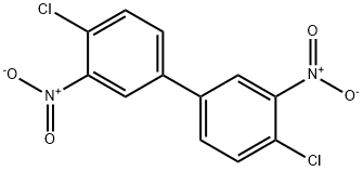 1,1'-Biphenyl, 4,4'-dichloro-3,3'-dinitro- Structure