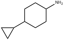 Cyclohexanamine, 4-cyclopropyl- Structure
