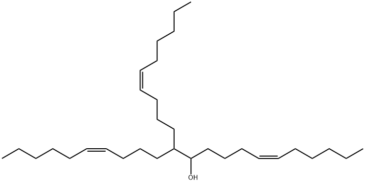 (6Z,16Z)-12-((Z)-癸-4-烯-1-基)二十二碳-6,16-二烯-11-醇 结构式