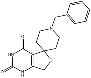 Spiro[furo[3,4-d]pyrimidine-5(1H),4'-piperidine]-2,4(3H,7H)-dione, 1'-(phenylmethyl)-|1'-苯基-1H-螺环[呋喃[3,4-D]嘧啶-5,4'-哌啶]-2,4(3H,7H)-二酮