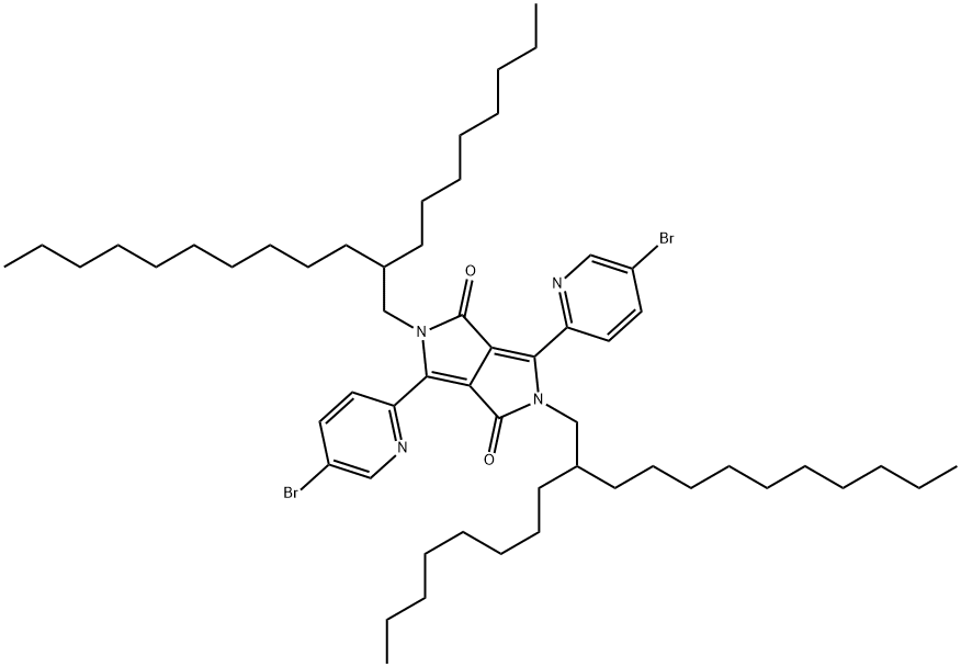 DPP-funan-C8C12-2Br Structure