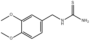 [(3,4-dimethoxyphenyl)methyl]thiourea Structure