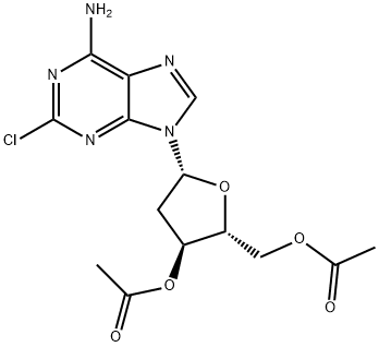 Adenosine, 2-chloro-2'-deoxy-, 3',5'-diacetate