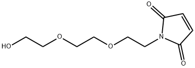 马来酰亚胺-三聚乙二醇, 146551-23-7, 结构式