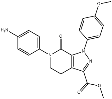 阿哌沙班杂质15, 1466571-07-2, 结构式