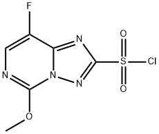 [1,2,4]Triazolo[1,5-c]pyrimidine-2-sulfonyl chloride, 8-fluoro-5-methoxy-