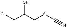 Thiocyanic acid, 3-chloro-2-hydroxypropyl ester Structure