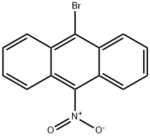 Anthracene, 9-bromo-10-nitro- Structure