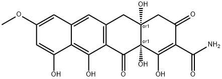アントロタイニン 化学構造式