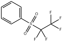 Benzene, [(1,1,2,2,2-pentafluoroethyl)sulfonyl]- Structure