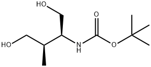 Carbamic acid, [3-hydroxy-1-(hydroxymethyl)-2-methylpropyl]-, 1,1- Structure