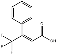 2-Butenoic acid, 4,4,4-trifluoro-3-phenyl-, (2E)-