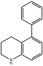 Quinoline, 1,2,3,4-tetrahydro-5-phenyl- Struktur
