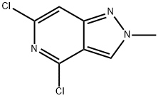 4,6-二氯-2-甲基-2H-吡唑并[4,3-C]吡啶,1507372-46-4,结构式
