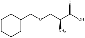 N-Fmoc-O-(cyclohexylmethyl)-L-Serine Struktur