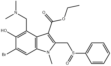 Arbidol Sulfoxide Structure