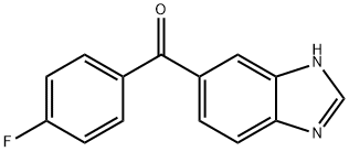 Methanone, 1H-benzimidazol-6-yl(4-fluorophenyl)- 化学構造式