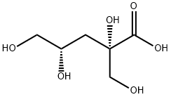 α-D-Isosaccharinic acid Structure