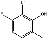 2-bromo-3-fluoro-6-methylphenol Structure
