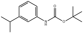 tert-butyl N-(3-isopropylphenyl)carbamate Structure