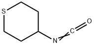 2H-Thiopyran, tetrahydro-4-isocyanato- Structure