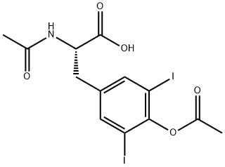 左甲状腺素钠杂质2, 153324-21-1, 结构式