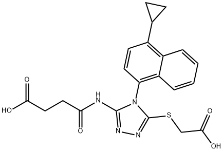 Lesinurad Impurity N Structure