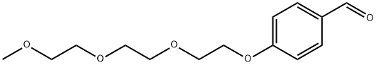 M-PEG4-ベンズアルデヒド 化学構造式