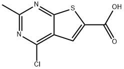 1534938-71-0 4-chloro-2-methylthieno[2,3-d]pyrimidine-6-carboxylic acid