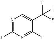 Pyrimidine, 2,4-difluoro-5-(trifluoromethyl)- Struktur