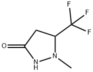 3-Pyrazolidinone, 1-methyl-5-(trifluoromethyl)- Structure