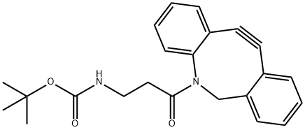 DBCO-NH-Boc Structure