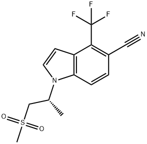 GSK-2881078,1539314-06-1,结构式