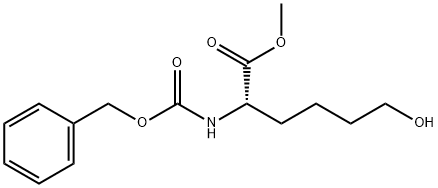 L-Norleucine, 6-hydroxy-N-[(phenylmethoxy)carbonyl]-, methyl ester Structure