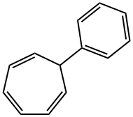 1,3,5-Cycloheptatriene, 7-phenyl- Structure