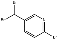 Pyridine, 2-bromo-5-(dibromomethyl)- Structure