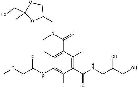 Iopromide EP Impurity F Structure