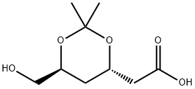 D-erythro-Hexonic acid, 2,4-dideoxy-3,5-O-(1-methylethylidene)-,154877-92-6,结构式