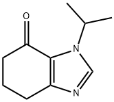 4H-Benzimidazol-4-one, 3,5,6,7-tetrahydro-3-(1-methylethyl)- Structure