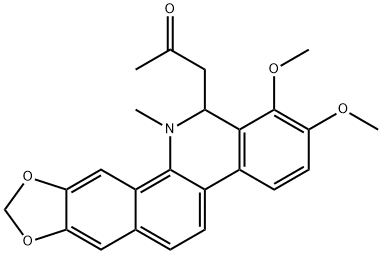 8-acetonyldihydrochelerythrine Structure
