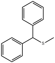 Benzene, 1,1'-[(methylthio)methylene]bis- Structure